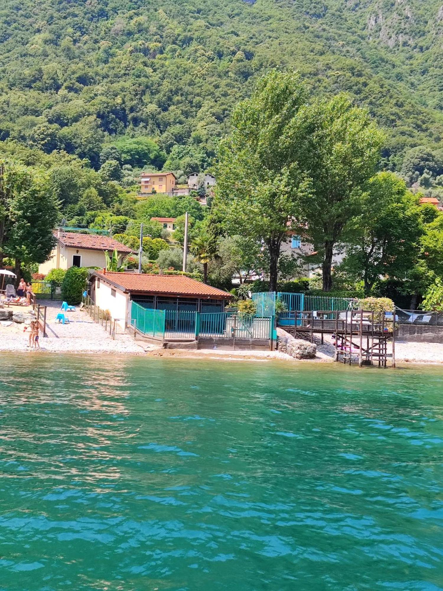 Como Lakeside Cottage - Lakefront Private Garden With Private Access To The Lake Onno Buitenkant foto